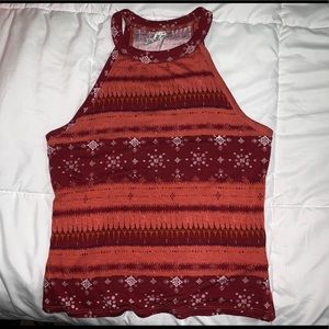 Tribal print tank top